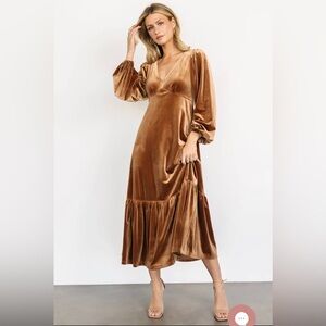 Erika Velvet Maxi Dress